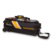 GLOBAL 3-BALL TRAVEL TOTE PRO BLACK/GOLD