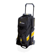 GLOBAL 3-BALL DLX ROLLER BLACK/GOLD