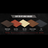 SEMELLE - PEAU DE CERF ET PEAU DE DOS