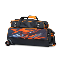 HAMMER DYE-SUB TRIPLE TOTE WITH POUCH ORANGE