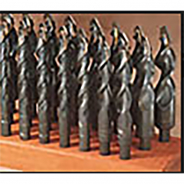 FOR&Ecirc;T 1/2&rdquo; TIGE DROITE JAYHAWK &ndash; ENSEMBLE DE 24 FOR&Ecirc;TS