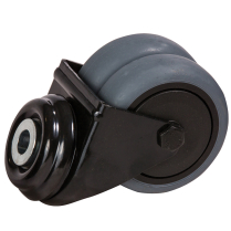 3&rdquo; Dual Wheel  (Black)