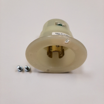 FLANGED TWISTLOCK INLET - 125V/15A