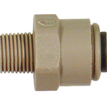 MALE CONNECTOR - 1/4" TUBE x 1/8 NPTF