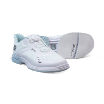 LADY JET WHITE/TEAL RH WIDE