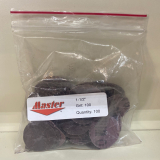 DISQUE DE SABLAGE 100 GRIT MASTER ( PAQUET DE 100 )