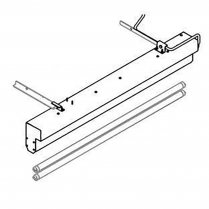 Dual Pit Light Asm 36" 220v