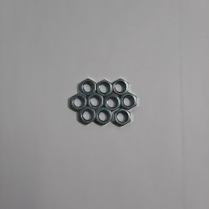 5/16-18 Nut Hex Jam Bag/10