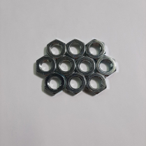 7/16-20 Nut Hex Jam LH Bag/10