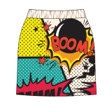 STYLE 1670 - ZAP BOOM SKORT