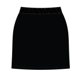 STYLE 2830 - SKORT BLACK
