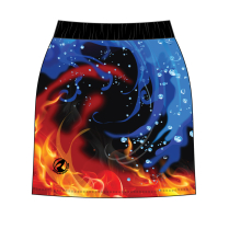 STYLE 2833 - SKORT FIRE & WATER