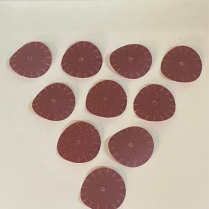 DISQUE DE SABLAGE 1 3/4'' 100 GRIT TURBO ( PAQUET DE 10 )