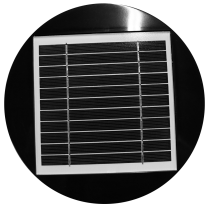 Solar Fan- Portable Toilet