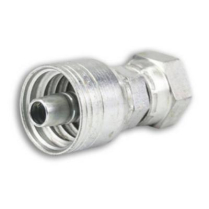 Fitting- 3/8" JIC Strght Blue