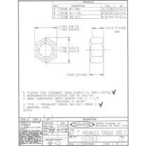 Nut - 1" Flange Nut