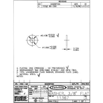 Washer- 3/8 Flat