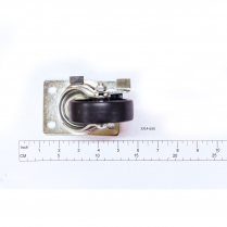 Caster- 3" Lock Swivel 3-3/4 H