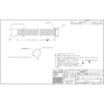 Dump Hose-4" X 10' C-Tigertail