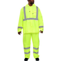Rainsuit- Hooded Ylw Med