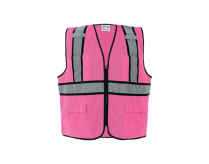 VEST - ROS SURV SM ZIP PINK