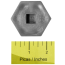 Plug- 1-1/4 W/O-Ring Plastic