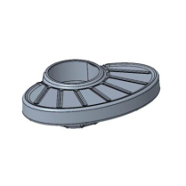 Shelf- For 4" Vent Pipe Dgry