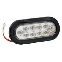Light-2x6 LED Oval Back Up Clr
