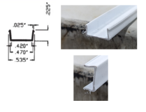 Trim Bag Door Screw Cover Wht