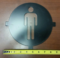 Sign Gender Male Blk