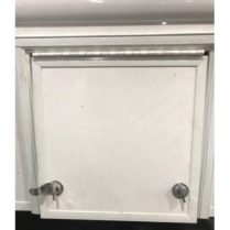 Door- Baggage 12x12 3sf Tglass