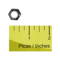 Nut- 3/8"- 16 Ss Nylock Insrt