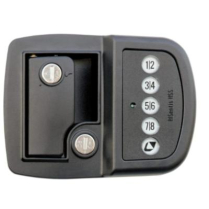 Door Latch - RH Black