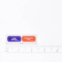 Label- Small Sanitzer/Soap
