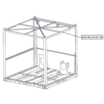 Sanitrax- AD Frame Galvanized