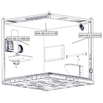 Sanitrax- AD Wall Inside Left