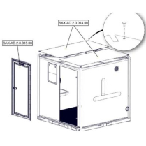 Sanitrax- AD Roof Plate 9010