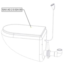 Sanitrax- AD Toilet Complete