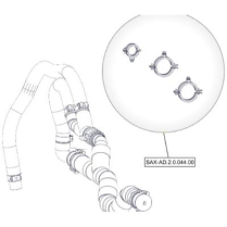 Sanitrax- AD Clam/Bolt Vac Sys