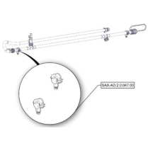 Sanitrax- AD Clam/Bolt Pipe