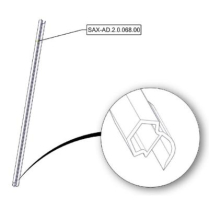 Sanitrax- Door Rubber Profil