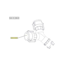 Sanitrax- T Conn 2x3/4 Fmle SS