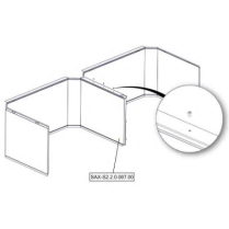 Sanitrax- S2 Wall Midd RL 9010