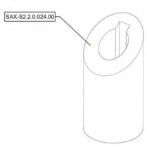Sanitrax- S2 Turn DoorPart Pls