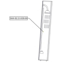 Sanitrax- S2 Panel Front S/Log