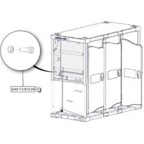 Sanitrax- T3 Locking Bolt/Nut