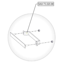 Sanitrax- T3 Mount Waste Bin