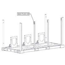 Sanitrax- T3 Frame Lower Galv