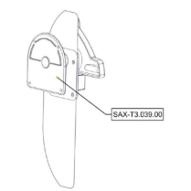 Sanitrax- Lock Doorparts