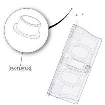 Sanitrax- T3 Door Bronz Set/3